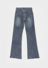 [MADE] Apricot Brushed Slim Stretch Bootcut Denim Pants