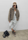 [MADE] Nanaba High-neck Fur Jacket