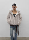 [MADE] Zeroin Fur Hooded Jumper