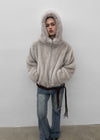[MADE] Zeroin Fur Hooded Jumper