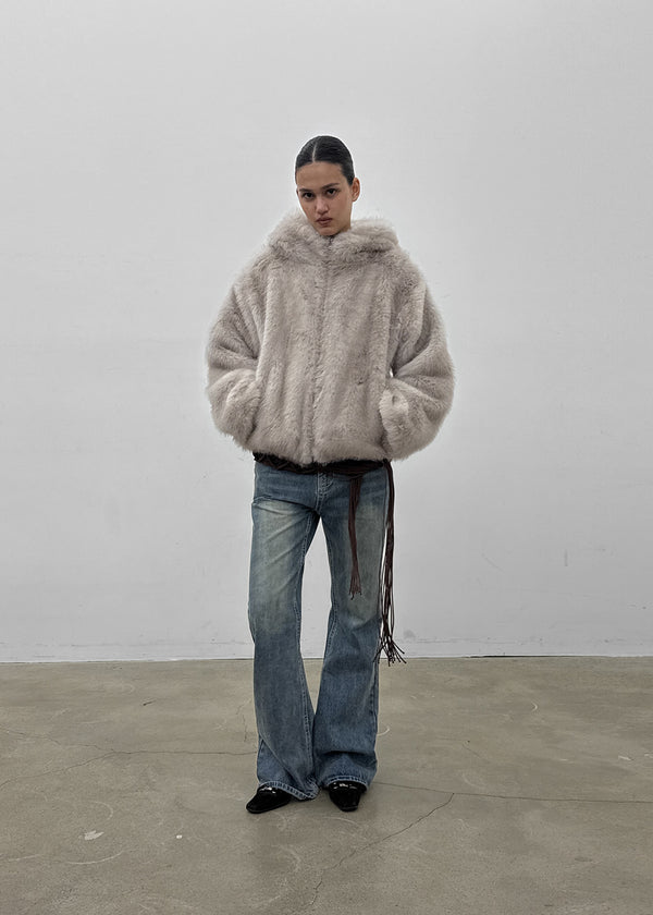 [MADE] Zeroin Fur Hooded Jumper