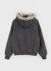 [MADE] Moher Fur Trimmed Hooded Jumper
