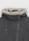 [MADE] Moher Fur Trimmed Hooded Jumper