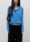 Tommy Round Knit Cardigan (60% Wool)