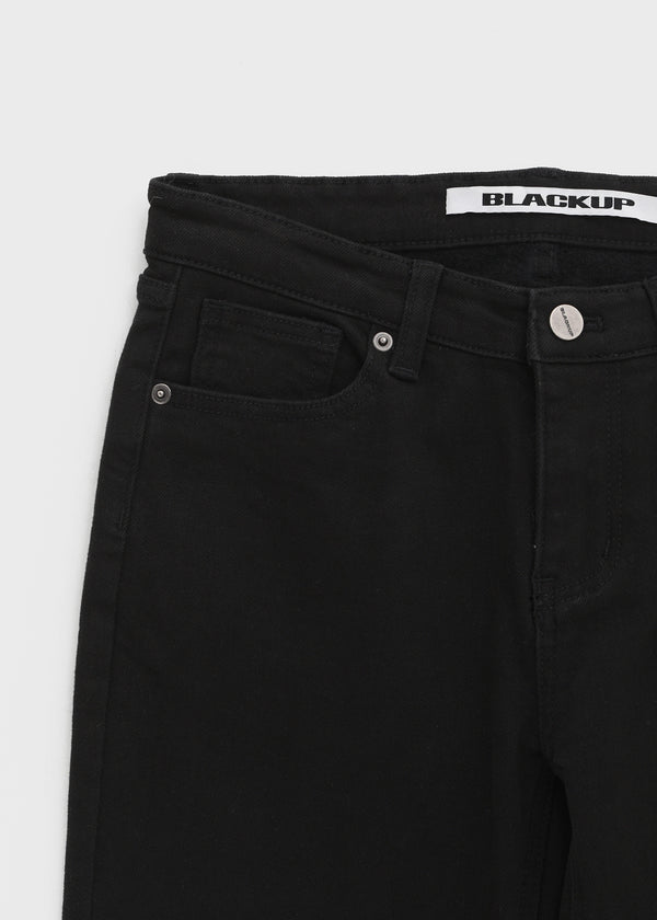 [MADE] Cab Low-waist Bootcut Fleece-Lined Cotton Pants