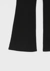 [MADE] Cab Low-waist Bootcut Fleece-Lined Cotton Pants