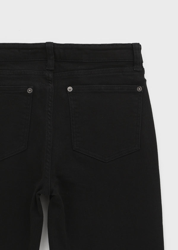 [MADE] Cab Low-waist Bootcut Fleece-Lined Cotton Pants