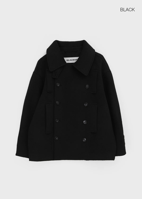 [MADE] Julien Wool Half Coat (50% Wool)