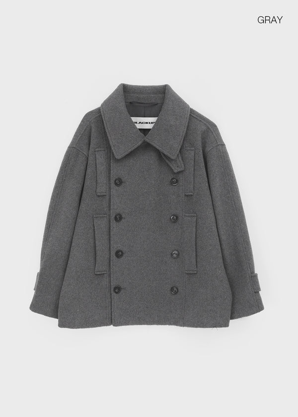 [MADE] Julien Wool Half Coat (50% Wool)