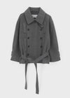 [MADE] Julien Wool Half Coat (50% Wool)