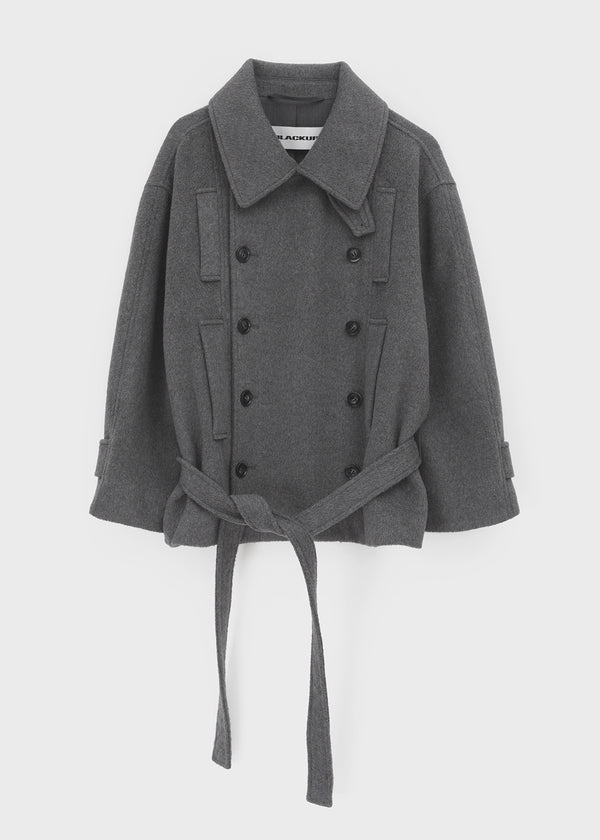 [MADE] Julien Wool Half Coat (50% Wool)