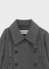 [MADE] Julien Wool Half Coat (50% Wool)