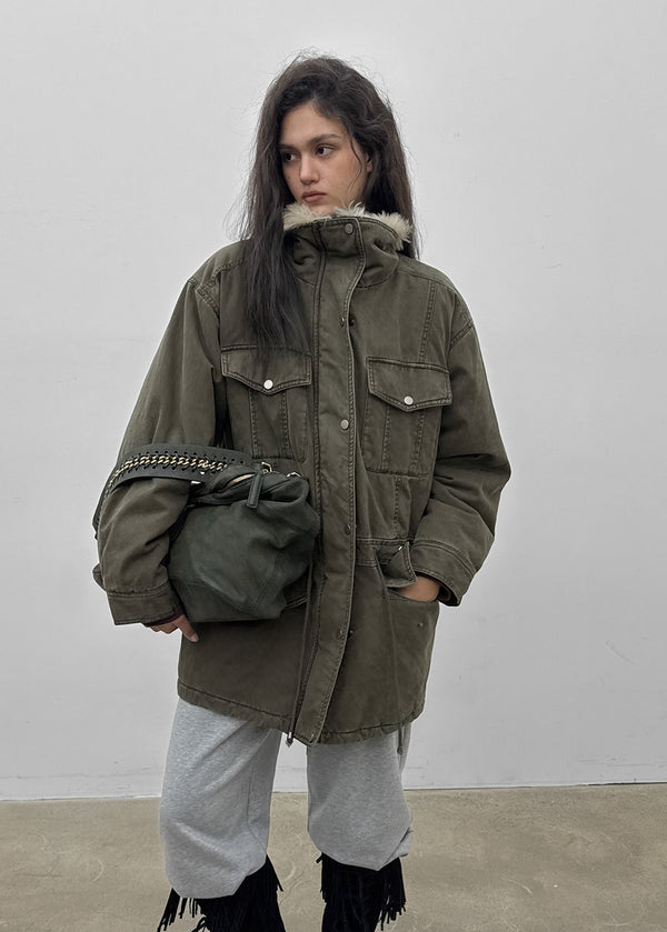 [MADE] Zegna Washed Half Field Jacket (6oz)