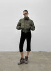 [MADE] Vanity Fur-Trimmed Wellon Crop Padded Jacket