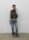 [MADE] Vanity Fur-Trimmed Wellon Padded Vest
