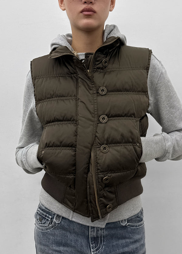 [MADE] Vanity Fur-Trimmed Wellon Padded Vest