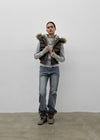 [MADE] Vanity Fur-Trimmed Wellon Padded Vest