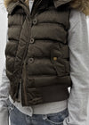 [MADE] Vanity Fur-Trimmed Wellon Padded Vest