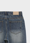 Tacit Damaged Wide Denim Pants