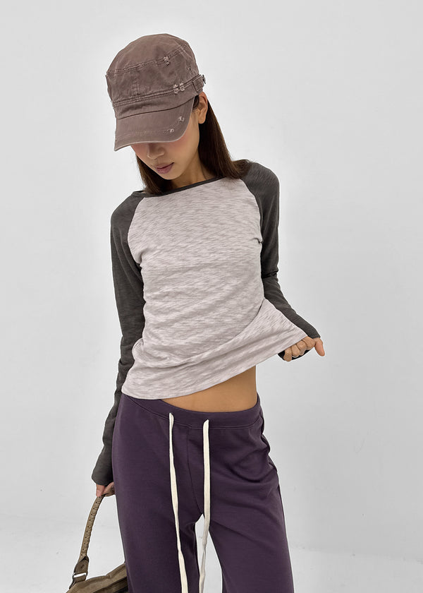 [MADE] Fave Slub Raglan Long Sleeve Tee
