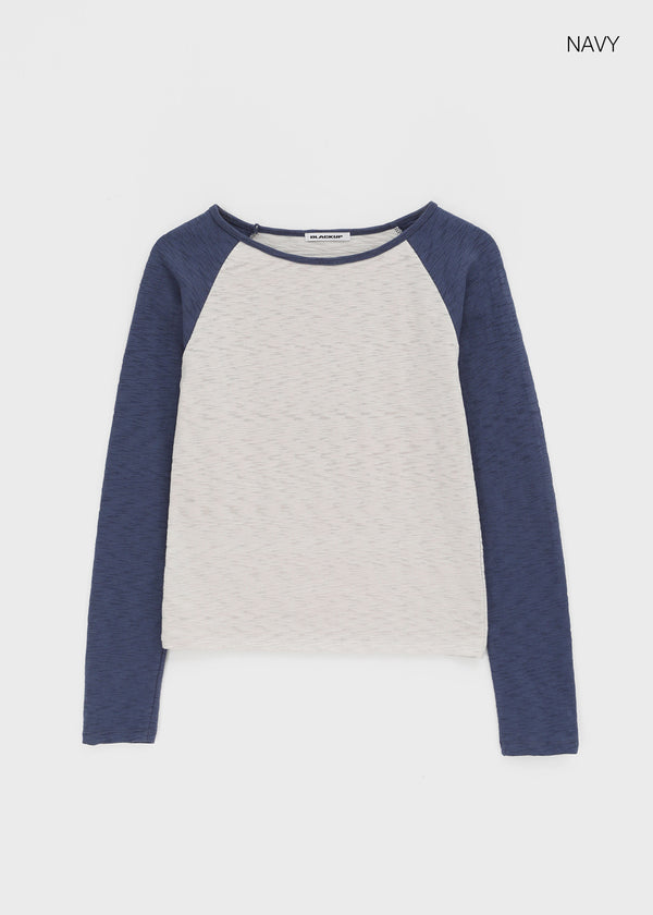 [MADE] Fave Slub Raglan Long Sleeve Tee