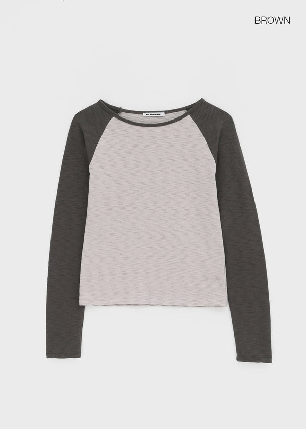 [MADE] Fave Slub Raglan Long Sleeve Tee