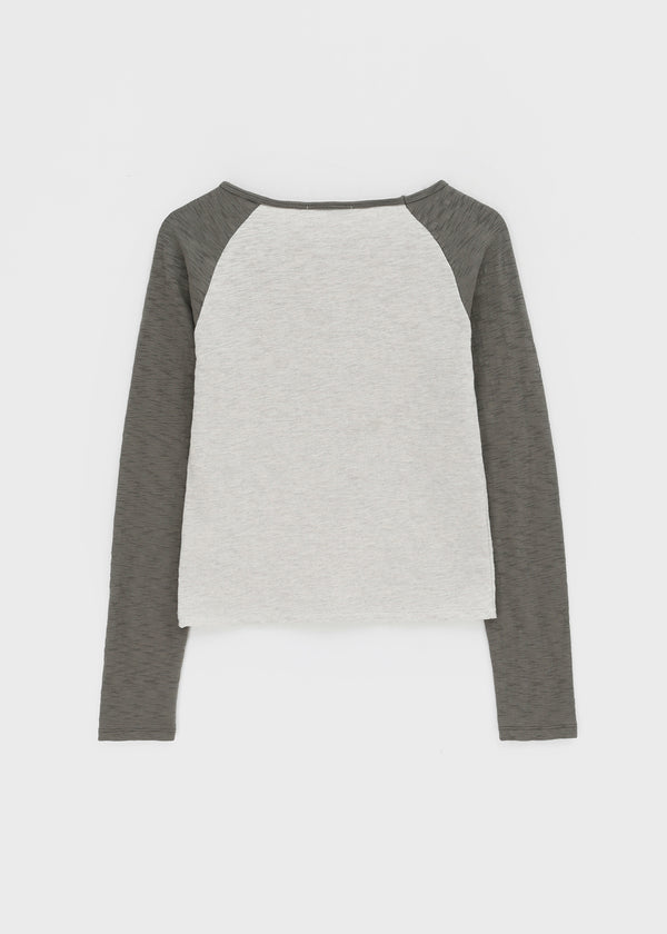 [MADE] Fave Slub Raglan Long Sleeve Tee
