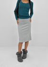 [MADE] Dislo Stitch Midi Skirt