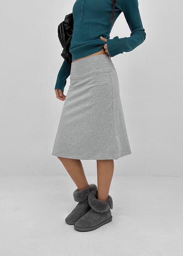 [MADE] Dislo Stitch Midi Skirt