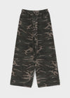 [MADE] Riven Fleece-lined Camo Wide Elastic Pants