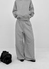 [MADE] Le Seine Bijo Wide Elastic Pants (Available as a set)