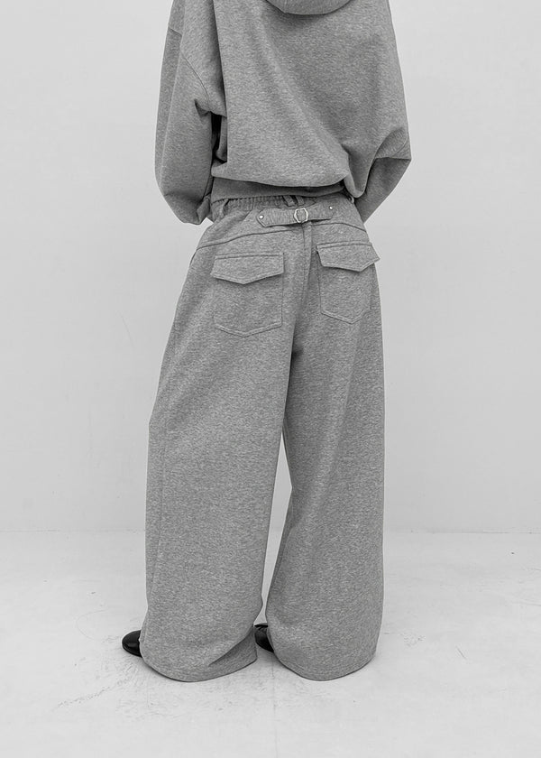 [MADE] Le Seine Bijo Wide Elastic Pants (Available as a set)