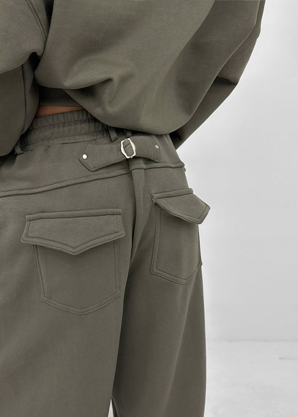 [MADE] Le Seine Bijo Wide Elastic Pants (Available as a set)