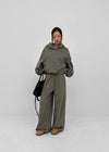 [MADE] Le Seine Bijo Wide Elastic Pants (Available as a set)