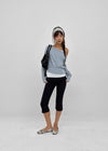 Lobby folding 3/4 length capri pants