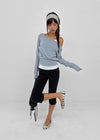 Lobby folding 3/4 length capri pants
