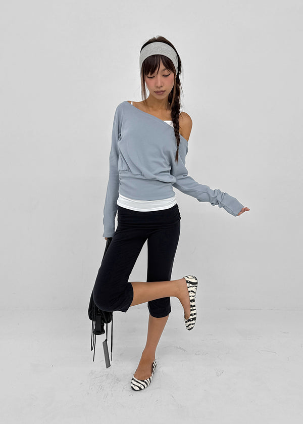 Lobby folding 3/4 length capri pants