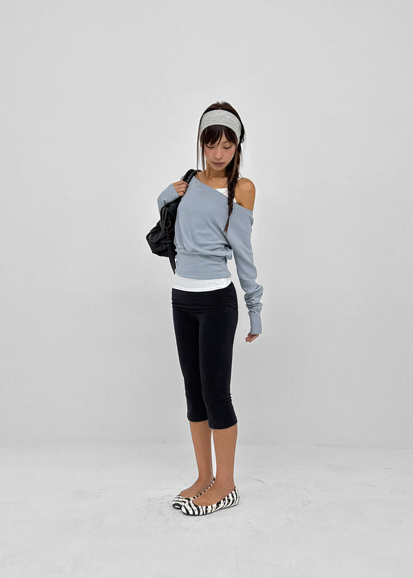 Lobby folding 3/4 length capri pants