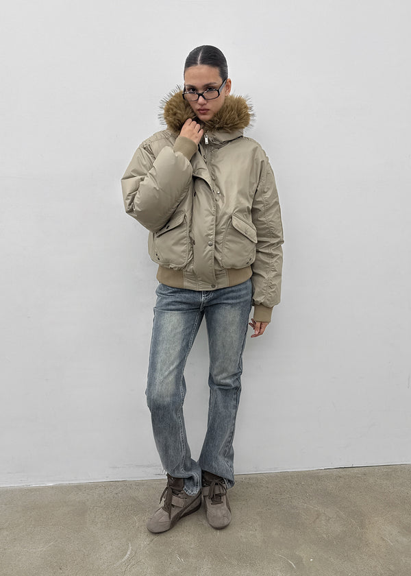 [MADE] Theor Double Snap Wellon Padded Jumper