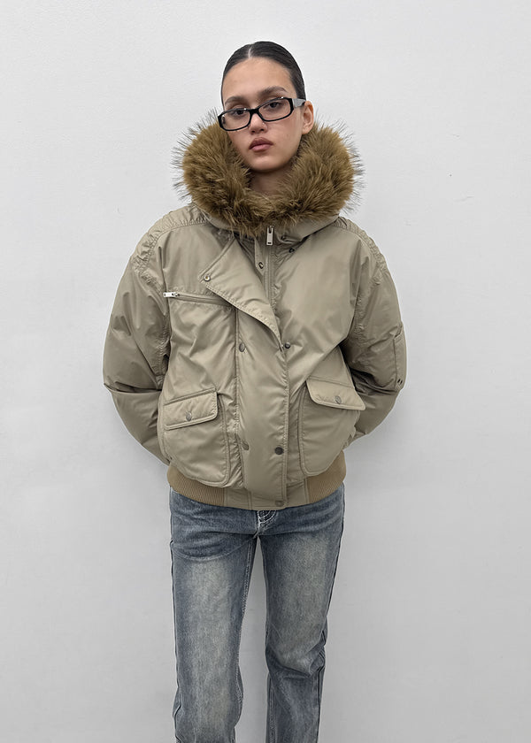 [MADE] Theor Double Snap Wellon Padded Jumper