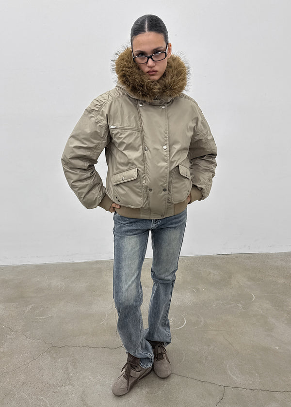 [MADE] Theor Double Snap Wellon Padded Jumper
