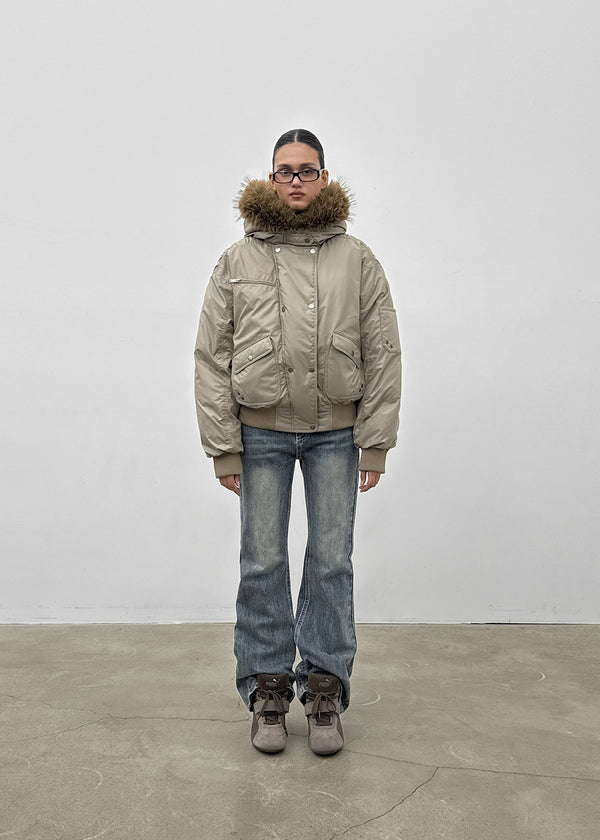 [MADE] Theor Double Snap Wellon Padded Jumper