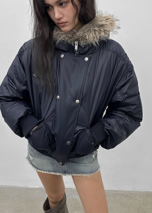 [MADE] Theor Double Snap Wellon Padded Jumper