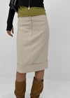 Paz Roll-up Midi Skirt