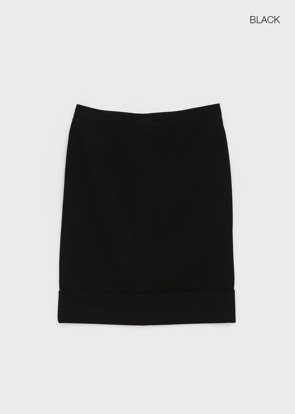 Paz Roll-up Midi Skirt