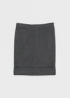 Paz Roll-up Midi Skirt