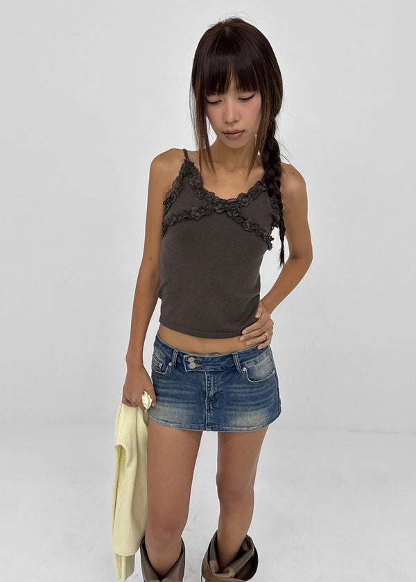 Flower Pop Knit Sleeveless