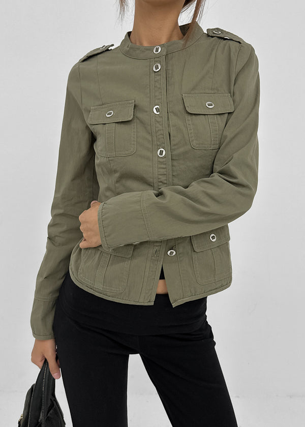 Bendian Button Cotton Jacket