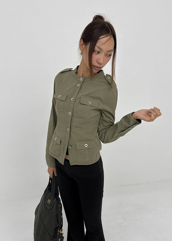 Bendian Button Cotton Jacket