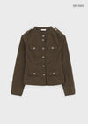 Bendian Button Cotton Jacket